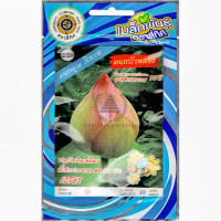 ราคา เมล็ดพันธุ์ ดอกบัวหลวง ดอกตูม สีสวย ตราสี่ทิศ บรรจุ 10 เมล็ด (1366644265)