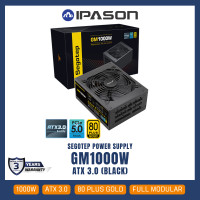 ราคา SEGOTEP POWER SUPPLY อุปกรณ์จ่ายไฟ GM1000W ATX 3 0 BLACK 80 PLUS GOLD FULL MODULAR รับประกัน 5 ปี โดย Devas IPASON (17147113097)