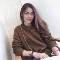 ราคา พร้อมส่งสเวตเตอร์ไหมพรมป้าย เสื้อไหมพรม งานป้ายแขนยาว สเวตเตอร์เสื้อกันหนาวไหมพรมผ้านิ่มใส่สบายเสื้อคลุม (4628158048)