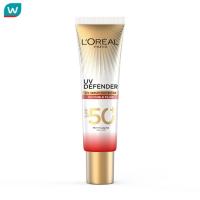 ราคา LOreal ลอรีอัลปารีส ยูวี ดีเฟนเดอร์ อินวิซิเบิ้ล ฟลูอิด เอสพีเอฟ50 พีเอ ลองยูวีเอ 30 มล (20589564709)