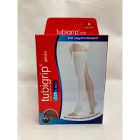ราคา Tubigrip SSB ผ้ายืดรัดขาแบบถุงน่องสวมตลอดขา สีเบจธรรมชาติ ผลิตภัณฑ์นำเข้าจากประเทศอังกฤษ สวมใส่ง่ายโดยให้แรงรัดที่ต่างกัน ตั้งแต่ข้อเท้าถึงตลอดขา จึงป้องกันและบรรเทาอาการหลอดเลือดขอด อาการบวมและปวดเมื