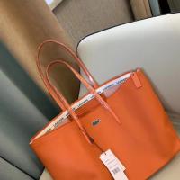 ราคา Lacoste กระเป๋าของผู้หญิงNf3687hz กระเป๋ากระเป๋าสะพายบ่ากระเป๋าโททหรูหราความจุมากเรียบง่าย (20354930463)