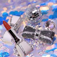 ราคา hojo daimond bow lipstick butterfly knot ลิปเพชร สวยหรู เนื้อแมท 8047 ครบทุกสี ของแท้ (4734162951)