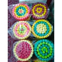 ราคา ฐานกระทง 7 นิ้ว คละลาย คละสี ทำจากเม็ดอาหารปลา (20735077017)