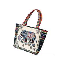 ราคา กระเป๋าผ้า กระเป๋าผ้าทอ กระเป๋าช้อปปิ้ง กระเป๋าลายช้าง พร้อมส่ง (19851429094)