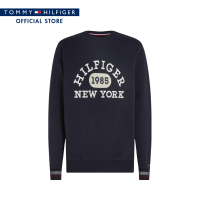 ราคา Tommy Hilfiger เสื้อสเวตเตอร์ผู้ชาย รุ่น MW0MW32667 DW5 สีน้ำเงิน (20569416132)