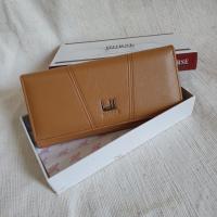 ราคา กระเป๋าสตางค์ผู้หญิง หนังแท้ แบรนด์แท้ HORSE 100 พร้อมกล่องแบรนด์ (20702224602)
