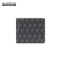 ราคา DAPPER กระเป๋าสตางค์ DP Interlock Monogram Billfold Wallet สีดำลาย (20770909714)