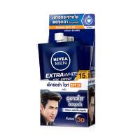 ราคา กล่อง 6 ซอง NIVEA MEN นีเวีย เมน แบบซอง เซรั่ม ครีม ฝาหมุน 7 มล (20515311344)