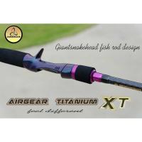 ราคา ส่งวันนี้ คันเบ็ด Airgear Titanium XT by BPO บีพีโอ คันกราไฟท 6 87ฟุต ท่อนเดียว เวท12 25 แพดท่อไม่มีหัก คัน ตกปลา (10497682772)