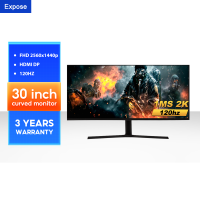 ราคา จอคอมพิวเตอร์ จอคอม 120HZ 21 9 monitor จอมอนิเตอร์เกมมิ่ง30นิ้ว IPS DP HDMI desktop gaming LED รับประกัน 3ปี (20771492914)