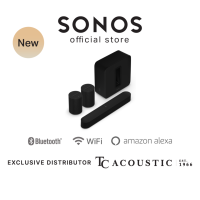 ราคา New 5 1 Sonos Beam Soundbar with Era 100 Pair and Sub Wireless Home Theater Sound System For TV (20757147955)