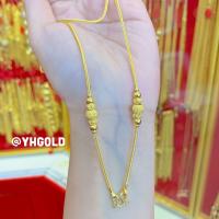 ราคา สร้อยคอทอง2สลึง YHGOLD เบนซ์คั่นพิกุล ความยาว46เซ็น ทองคำแท้96 5 (9204858622)