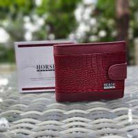 ราคา กระเป๋าสตางค์ แบรนด์แท้ Horse 100 พร้อมกล่องแบรนด์ หนังแท้อัดลาย งานสวยดูดี (20694202514)