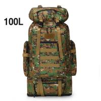ราคา กระเป๋าเดินป่า 100L กระเป๋าลายพราง กระเป๋าท่องเที่ยว กระเป๋าเป้ลายพราง ลายทหาร กระเป๋าเป้สะพายหลังความจุขนาดใหญ่พิเศษ (20697607635)