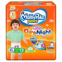 ราคา Mamypoko มามี่โพโค แพ้นท์ ผ้าอ้อมแบบกางเกง รุ่นแฮปปี้ เดย์แอนด์ไนท์ ขนาด XXL 11 ชิ้น