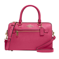 ราคา กระเป๋าถือ COACH แท้ ทรงหมอน หนังแท้ หนังฟอกแบบกันรอยขีดข่วน มีสายยาว รุ่นใหม่ COACH 79946 ROWAN SATCHEL IN CROSSGRAIN LEATHER (11464429019)