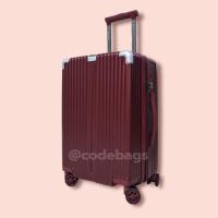 ราคา CODEBAGS กระเป๋าเดินทาง รุ่น ANTI71 ขนาด 20นิ้ว 25นิ้ว 29นิ้ว TSA LOCK กันรอย กันกรีด กันขโมย ทน ทรงเหลี่ยม กันมุม กันกระแทก พร้อมส่งในไทย (12290398488)