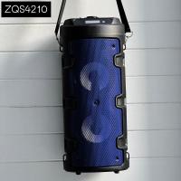 ราคา New ฟรีไมค์คาราโอเกะ สายสะพาย Wireless speaker Bluetooth speaker ลำโพงบลูทูธรุ่นZQS4201 รุ่น LZ4201 ลำโพงเสียงดี สามาเชื่อมต่อกัน2ตัวพร้อมกันได้ (20796435945)