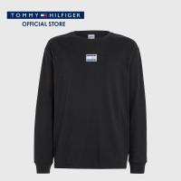 ราคา Tommy Hilfiger เสื้อสเวตเตอร์ผู้ชาย รุ่น DM0DM16402 BDS สีดำ (18423548663)