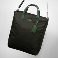 ราคา Archive Hoxton Nylon Tote Olive Green กระเป๋า Tote Bag สะพายข้างผ้าไนลอนกันน้ำป้ายหนังวัวแท้ (20671235259)