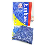 ราคา EM333 Blu กระดาษคาร์บอน กระดาษก๊อปปี้ กระดาษ ทำสำเนา สีน้ำเงิน ยี่ห้อ Embassy333 (8115080847)