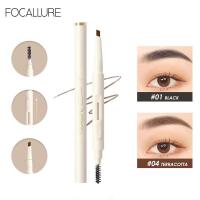 ราคา ดี Focallure 2 in 1 ดินสอเขียนคิ้ว แบบหมุน กันน้ำ ติดทนนาน ดินสอเขียนคิ้ว (20204358981)