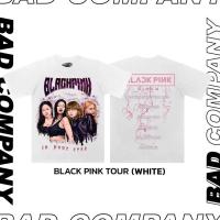ราคา แฟชั่นสบาย ๆ ผ้าฝ้ายเสื้อยืด เสื้อทัวร์สกรีนลาย blackpink สตรีทแฟชั่น เสื้อยืดผู้หญิง เสื้อยืดชายแท เสื้อยืดสกรีนลาย cotton (19582225262)