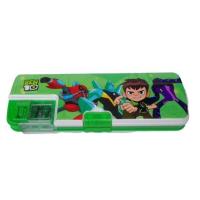 ราคา กล่องดินสอพลาสติก 2 ด้าน ลายการ์ตูน เบนเทน BEN10 พร้อมกบเหลาดินสอ 2 ช่อง ลิขสิทธิ์แท้ (610990089)