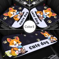 ราคา ชุดเบาะรถยนต์การ์ตูน3ชิ้น ใช้ได้ทั้งสี่ฤดู ใส่สบายกันลื่นกันเปื้อนซักได้ เบาะรองนั่งด้านหลังด้านหน้า เหมาะสำหรับรถยนต์5ที่นั่ง (19725265908)