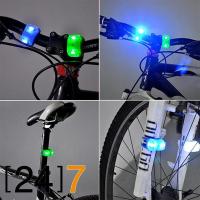 ราคา 24 7 Bright LED light Bicycle ไฟติดจักรยาน LED แบบซิลิโคน (11201810581)
