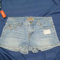 ราคา ถูกที่สุด กางเกงยีนส์ขาสั้น มือ ยีนส์ขาสั้นเกาหลี ยีนส์แฟชั่น เอว 32 34 สะโพก 34 36 ความยาว 11 (20521735676)