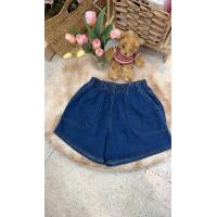 ราคา 386 I กางเกงยีนส์ขาสั้นสาวอวบ ขาสั้นยีนส์ไซส์ใหญ่ เอว 34 42 (20234562404)