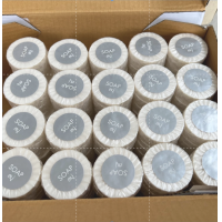 ราคา 20 bars pack สบู่ สบู่ก้อน สบู่จีบ สบู่ซอง โรงแรม amenities soap ของใช้โรงแรม (442533263)