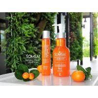 ราคา สบู่ส้มใส สบู่วิตามินซีสด Somsai Natural Vitamin Liquid Soap (20316360866)