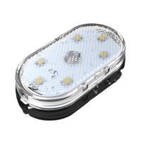 ราคา โคมไฟแม่เหล็ก LED ติดเพดานในรถยนต์ไฟอ่านหนังสือไฟสร้างบรรยากาศเปลี่ยนสีได้สีสันสดใสสำหรับหลังคารถยนต์ (13506507434)