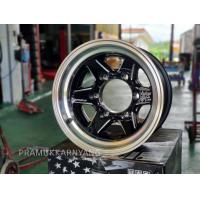 ราคา แม็กเพลาลอย แม็กขอบ15 แม็กELF แม็กบรรทุก แม็กซ์บรรทุก แม็กซ์ TYPE H 15x8 0 6h170 ET 57 CB133 B LP W XZ สีดำขอบเงา แม็ก weld บรรทุก สีดำตัวหนังสือเงาCNCข้างก้าน (20223053435)