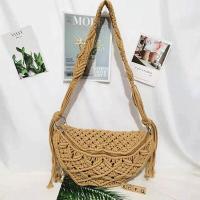 ราคา กระเป๋าเชือกถักคาดอก woven belt bag มีซับใน สายสามารถปรับได้ สายถักลาย สะพายได้ 2 แบบ M224 (20132377194)