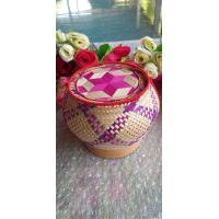 ราคา กระติบข้าวเหนียว กระติ๊บข้าว กล่องข้าวเหนียว ที่ใส่ข้าวเหนียว สินค้า OTOP ราคา 250 บาท ขนาดกว้าง 5 นิ้ว สูง 5 นิ้ว (7179560777)