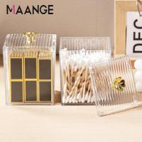 ราคา MAANGE กล่องเครื่องสำอาง ABS มัลติฟังก์ชั่น ที่ใส่สำลี กล่องเก็บเครื่องสำอาง (20721222731)