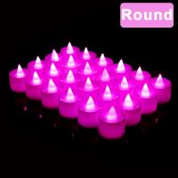 ราคา 12ชิ้น เทียนLED เทียนปลอม เทียนใส่ถ่าน เทียนสะบัด เทียนตกแต่งบ้าน เทียนใส่ถ่าน เทียนไฟฟ้าสวยๆ (20348283112)