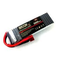 ราคา แบตเตอรี่ลิโพ Mystery 3000mah 7 4v 11 1v 14 8V 45C แบตลิโพ lipo (2848670908)