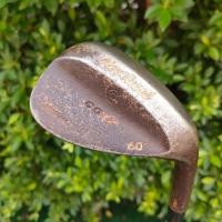 ราคา WEDGE CLEVELAND CG12 องศา 60 ก้าน TRACTION FLEX WEDGE RTG DST เป็นรุ่นสนิมที่ไม่มีอะไรเคลือบ ทำให้ชิพง่าย ชิพนุ่มมาก ไม้กอล์ฟมือสอง ของแท้ BY NakaraLuxurious (19047627719)