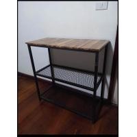 ราคา Pre order 7 days ชั้นวางไม้พารา ด้านข้างตะแกรงเหล็กฉีก ก30ย70ส90ซม มี3ชั้นวางราคา1990 บาท ขนาด60x60x75ราคา2590 บาทมีล้อ ร้านลงแลคเกอร์ให้เรียบร้อยมีหลายขนาดคะ (20458333812)