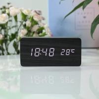 ราคา KS นาฬิกา นาฬิกาตั้งโต๊ะนาฬิกาดิจิตอลLEDผิวไม้ทำงานผ่าน USB clock Cube นาฬิกา LED นาฬิกา นาฬิกาดิจิตอล นาฬิกาตั้งโต๊ะ นาฬิกาปลุก นาฬิกาตั้งโต๊ะดิจิตอล นาฬิกาปลุกมินิมอล (9649571356)