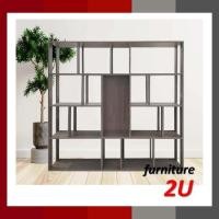 ราคา มาแต่งห้องให้มีมิติกันค่ะ ฉากกั้น พาร์ทิชั่น ชั้นวางหนังสือ ชั้นวางของ ชั้นอเนกประสงค์ กว้าง150 x ลึก30 x สูง150 ซม (15352101323)