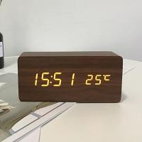 ราคา KS นาฬิกา นาฬิกาตั้งโต๊ะนาฬิกาดิจิตอลLEDผิวไม้ทำงานผ่าน USB clock Cube นาฬิกา LED นาฬิกา นาฬิกาดิจิตอล นาฬิกาตั้งโต๊ะ นาฬิกาปลุก นาฬิกาตั้งโต๊ะดิจิตอล นาฬิกาปลุกมินิมอล (9649571355)