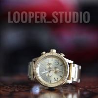 ราคา นาฬิกา NIXON 51 30 ALL GOLD ของแท้ 100 นาฬิกา กันน้ำได้ 300 m (15900567406)