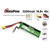 ราคา แบตเตอรี่ลิโพ RacePow 5200mah 14 8V 4เซล 45C แบตลิโพ lipo (19179627891)
