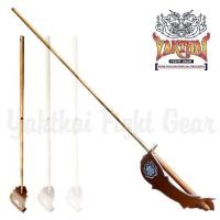 ราคา กระบี่ตีแต้ม กระบี่ฝึกซ้อม ขนาดมาตรฐาน รหัส YTR3 ยี่ห้อ ยักษ์ไทย อุปกรณ์ฝึกซ้อมศิลปะการต่อสู้ กระบี่ตีแต้ม กีฬาดาบไทย กีฬากระบี่กระบอง (10531337036)